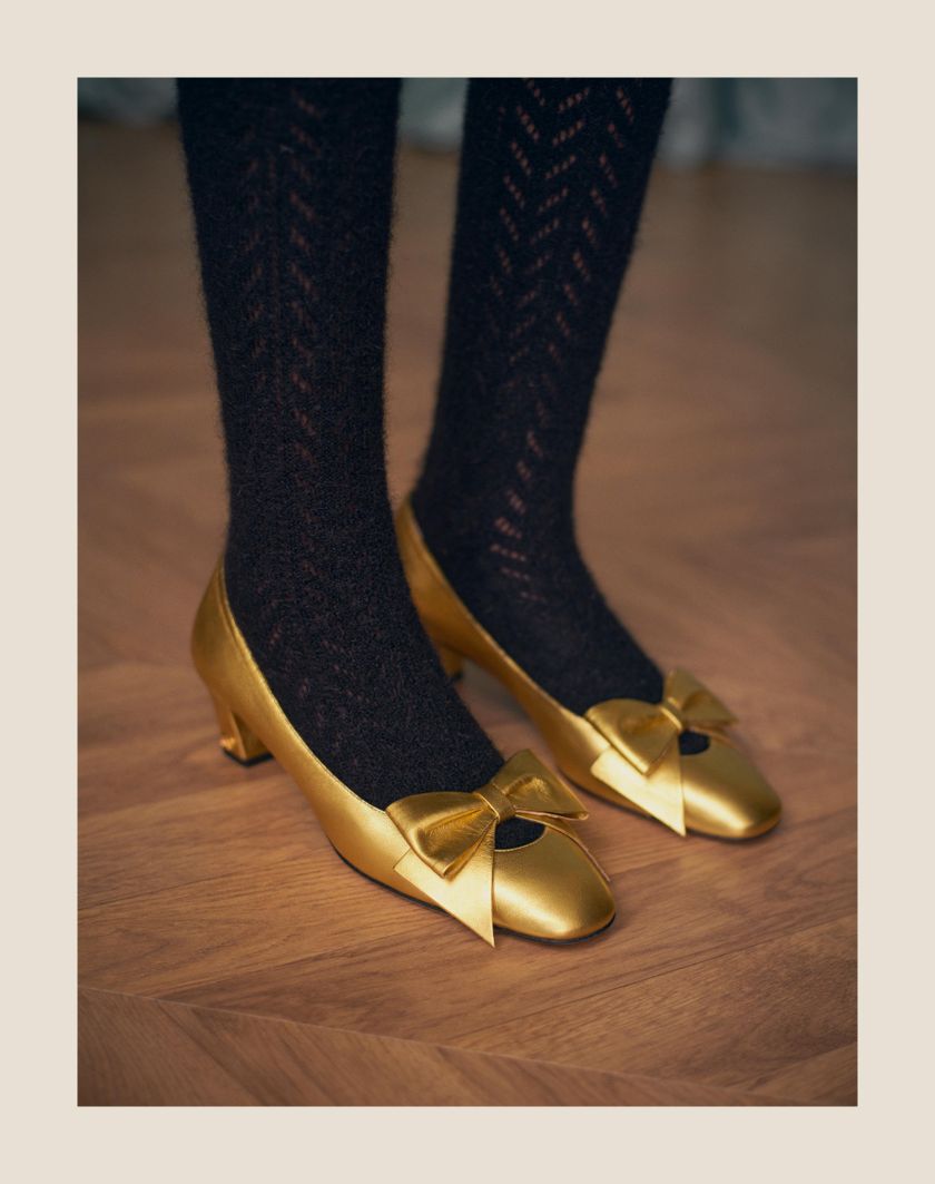 BOWOW PUMPS IN LAMINATED NAPPA 45MM - Image 7